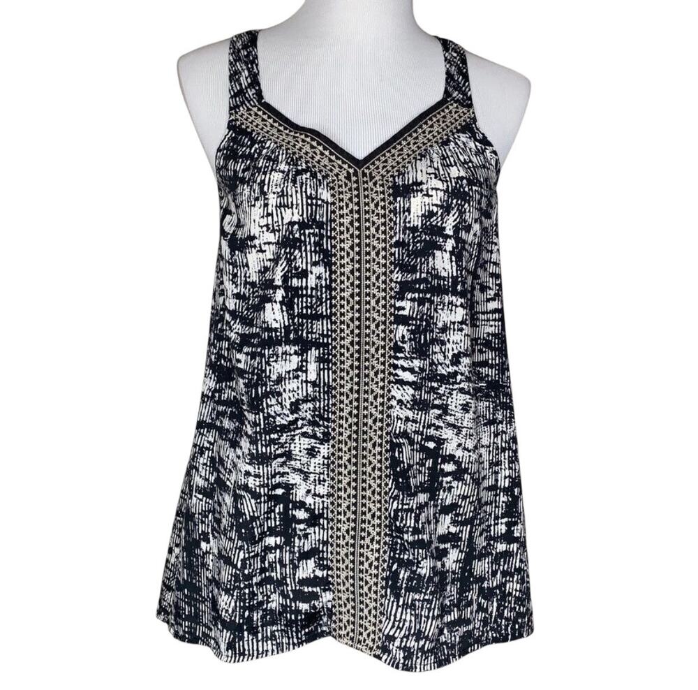 Creative Commune Asymmetrical Tank Woven Detail